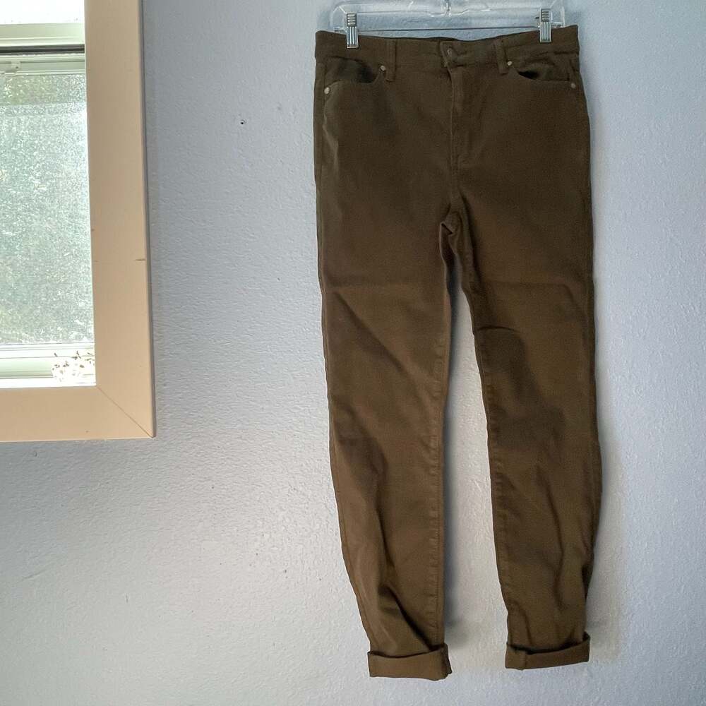 Buffalo David Bitton Women's Brown Stretch Skinny Jeans Pants